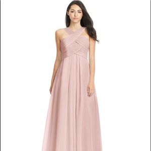 Azazie dusty rose bridesmaid dress